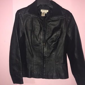 Leather jacket